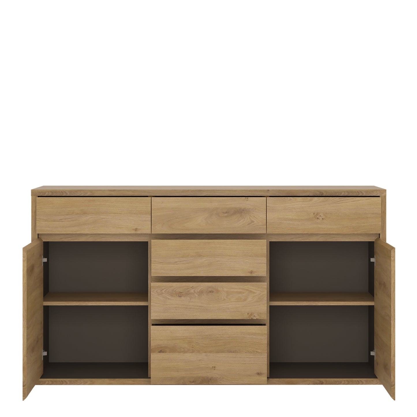 shetland 2 door 6 drawer chest