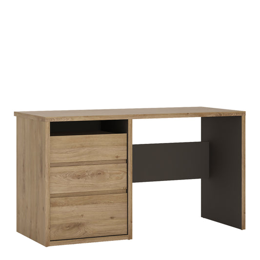 shetland 3 drawer desk