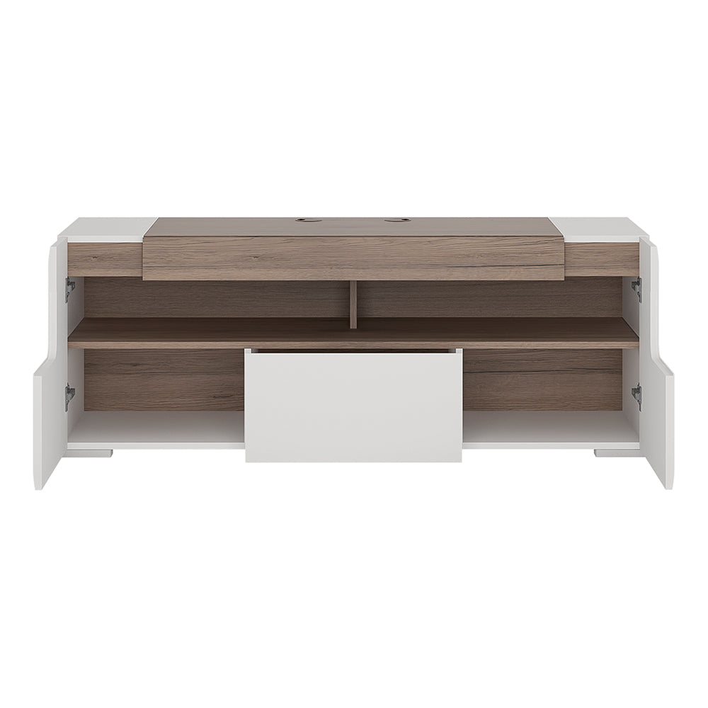 toronto 140cm wide tv cabinet