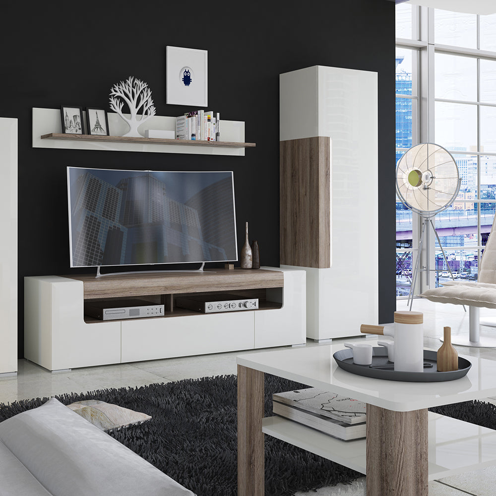 toronto 140cm wide tv cabinet