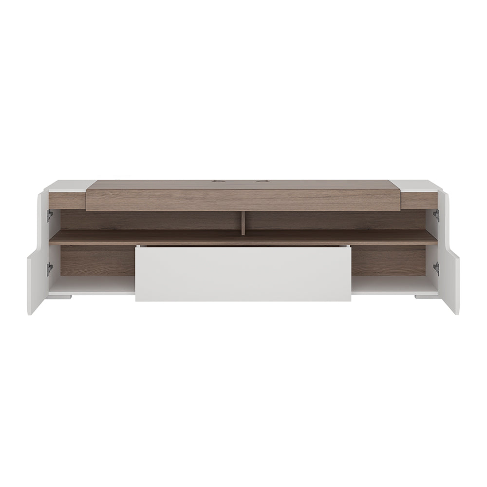 toronto 190cm wide tv cabinet