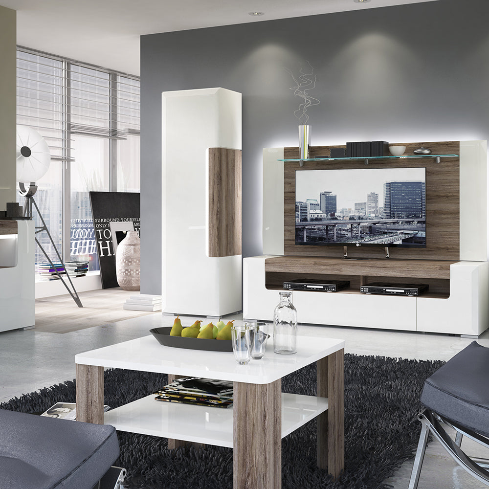 toronto coffee table with shelf