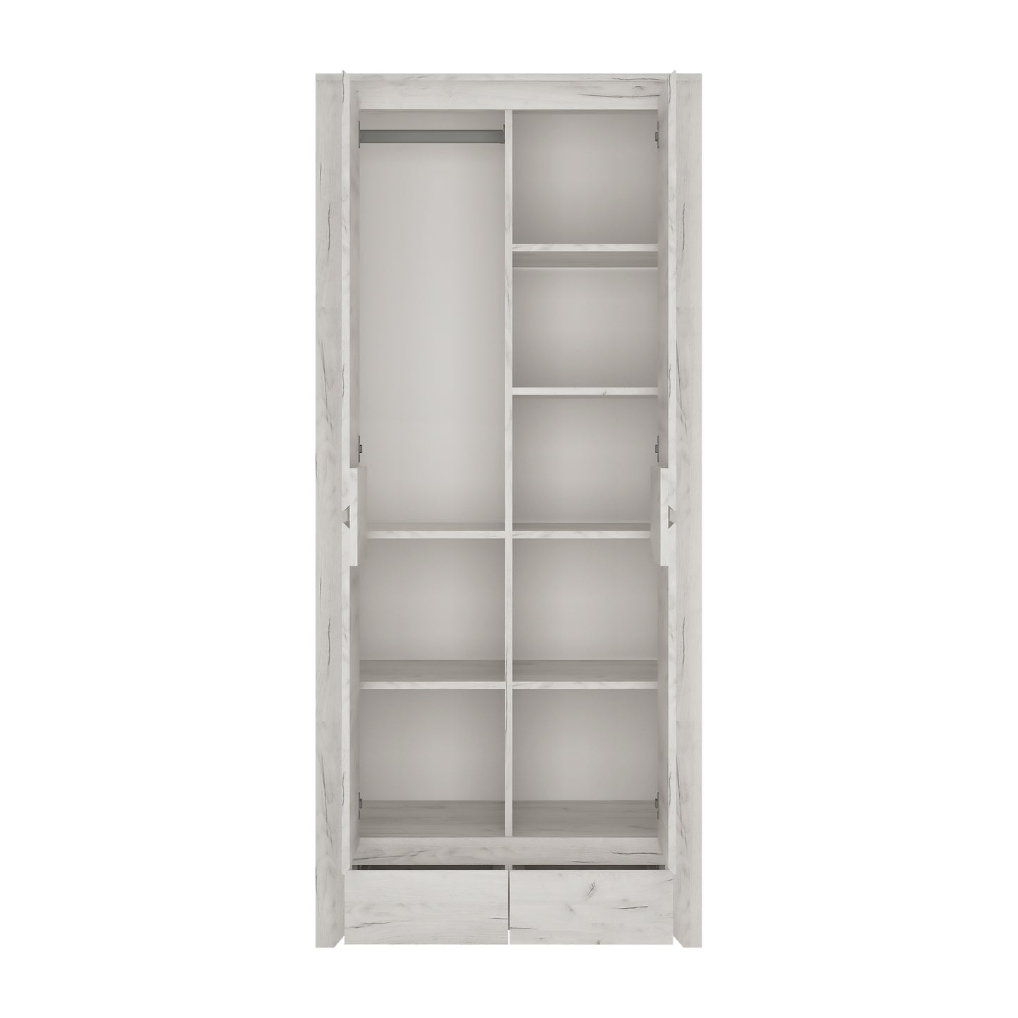 angel 2 door 2 drawer fitted wardrobe