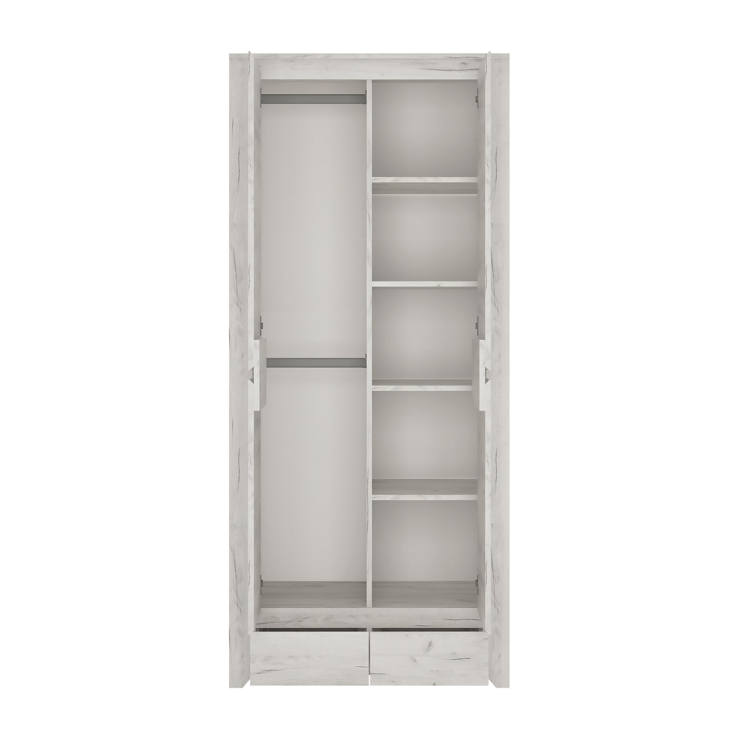 angel 2 door 2 drawer fitted wardrobe