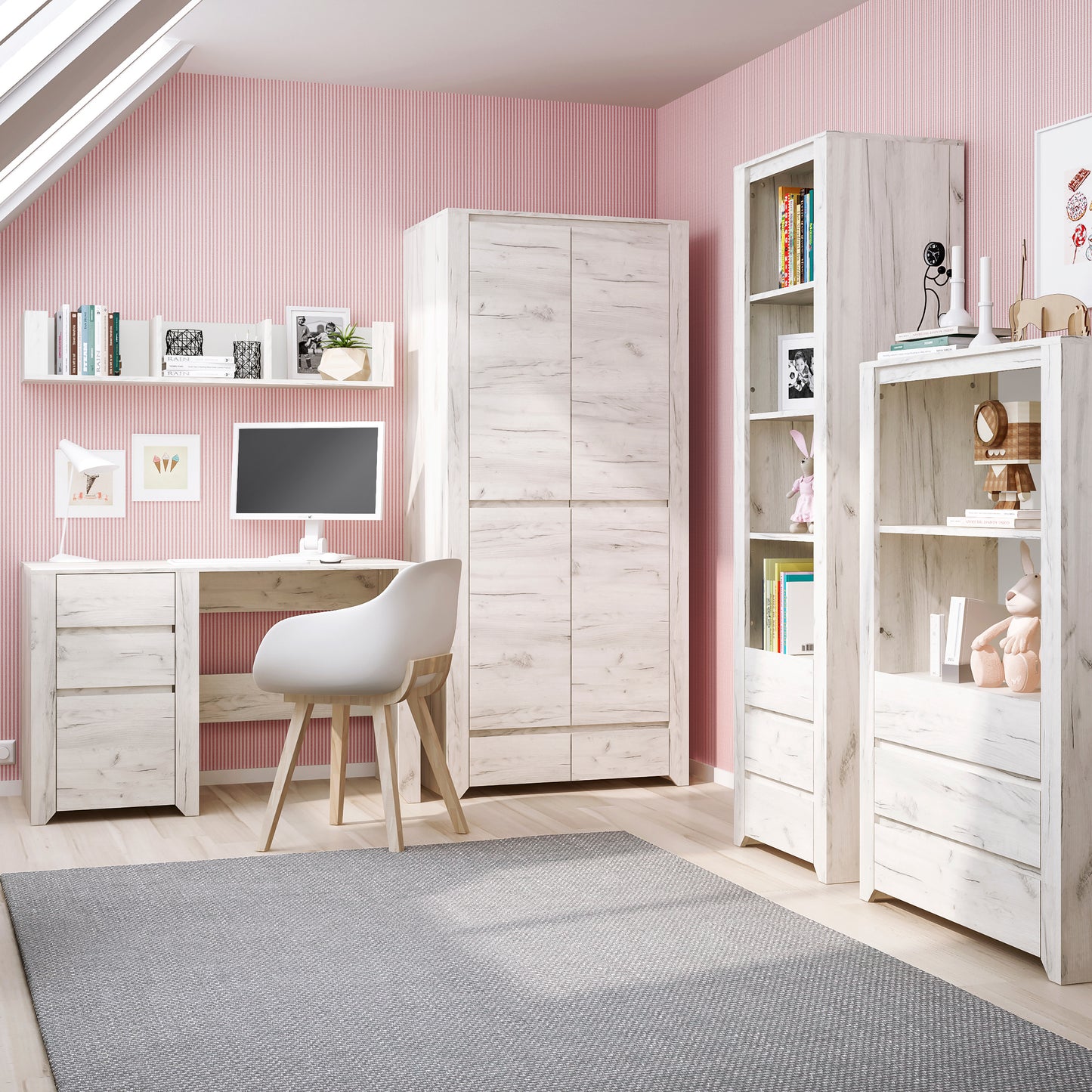 angel 2 door 2 drawer fitted wardrobe