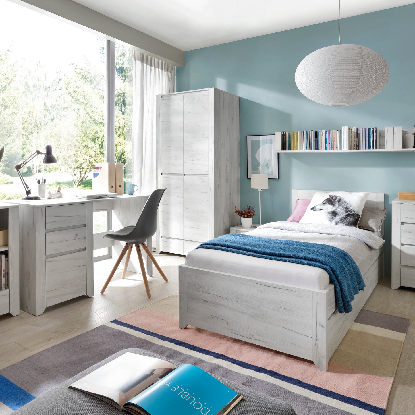 angel 2 door 2 drawer fitted wardrobe