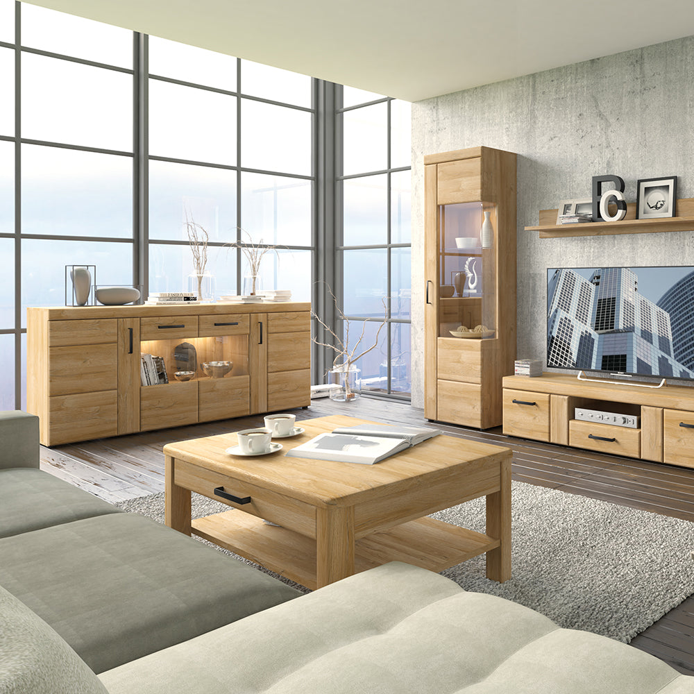cortina wall shelf 117cm in grandson oak