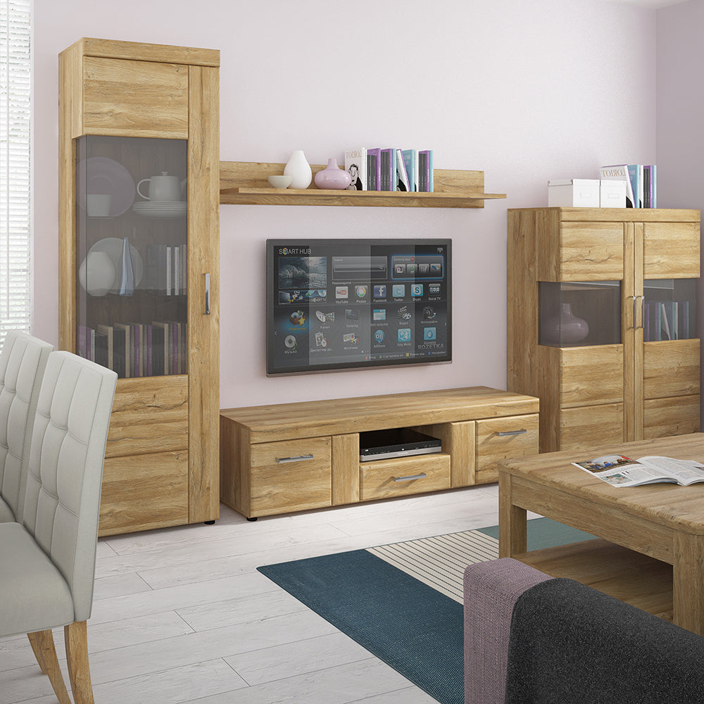 cortina wall shelf 156cm in grandson oak
