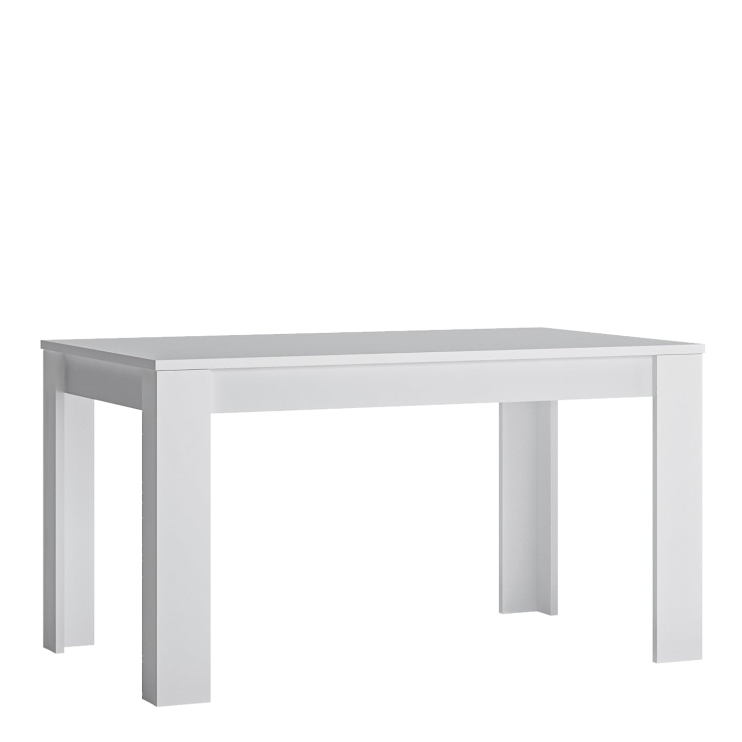 fribo extending dining table 140-180cm in white