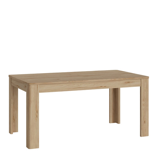 cestino extending dining table 160-200cm in jackson hickory oak