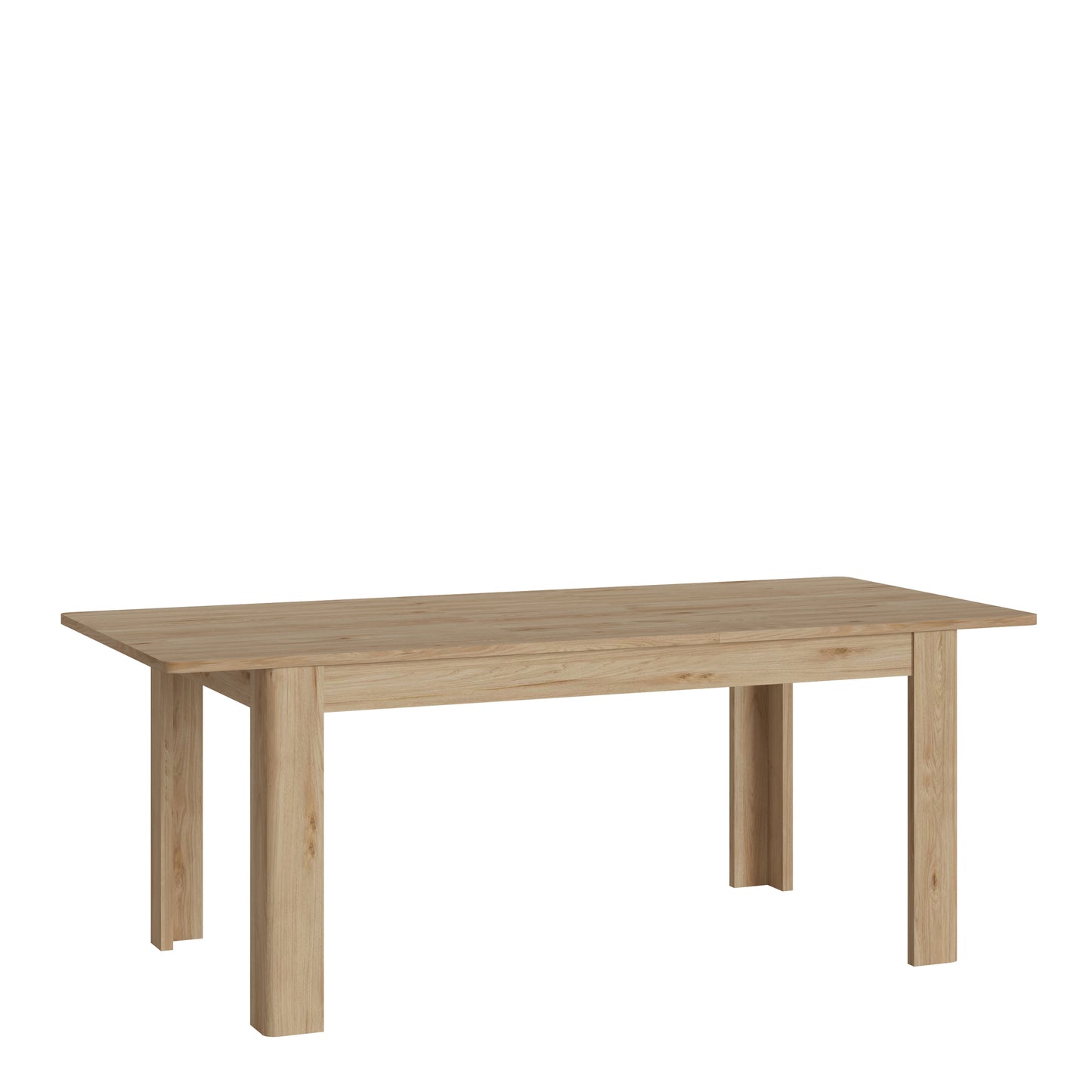 cestino extending dining table 160-200cm in jackson hickory oak