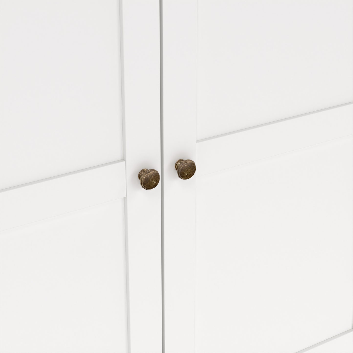 paris tv-unit 2 frame doors in matt grey