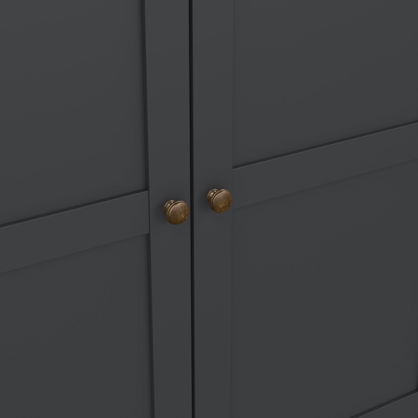 paris chest of 6 drawers in matt grey