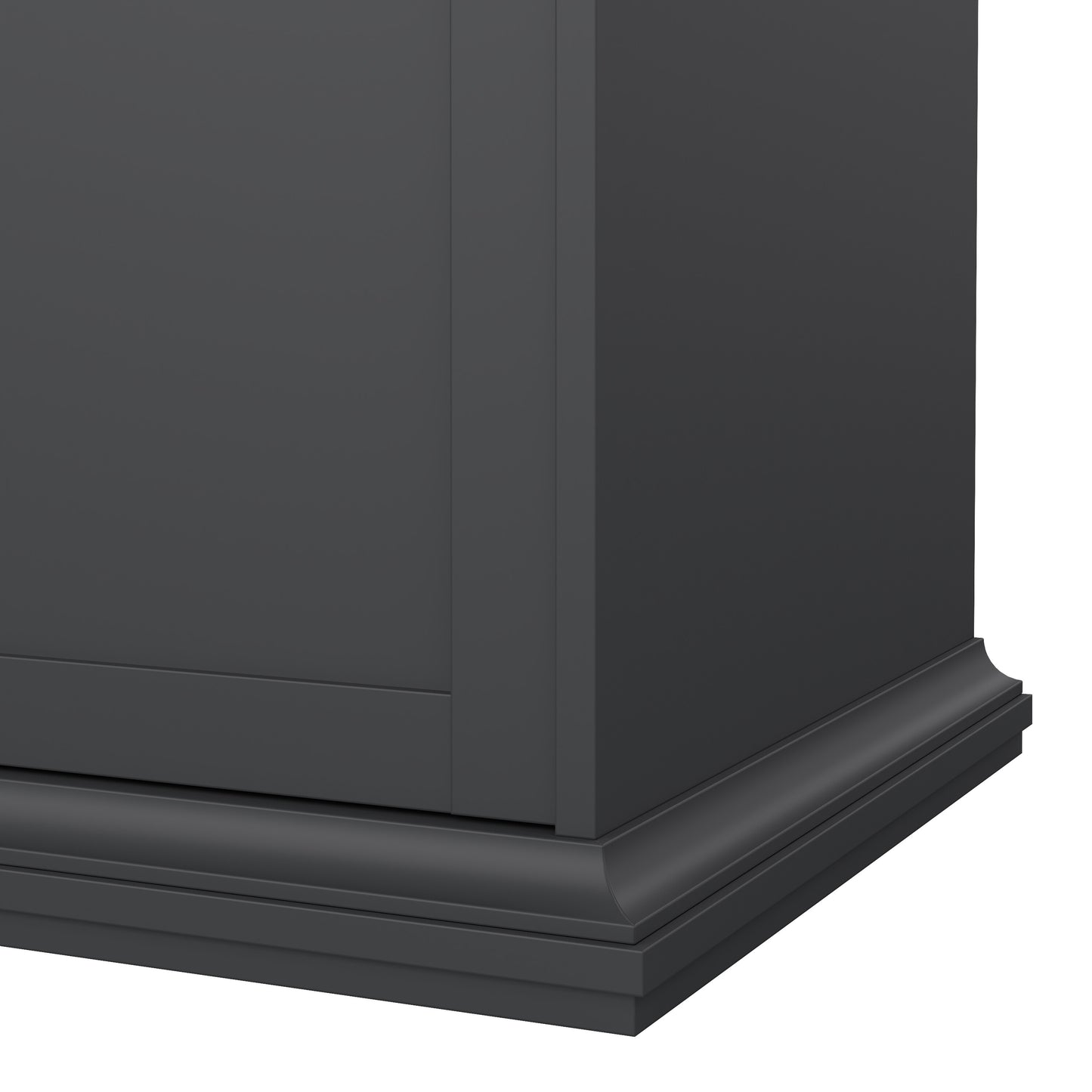 paris chest of 6 drawers in matt grey