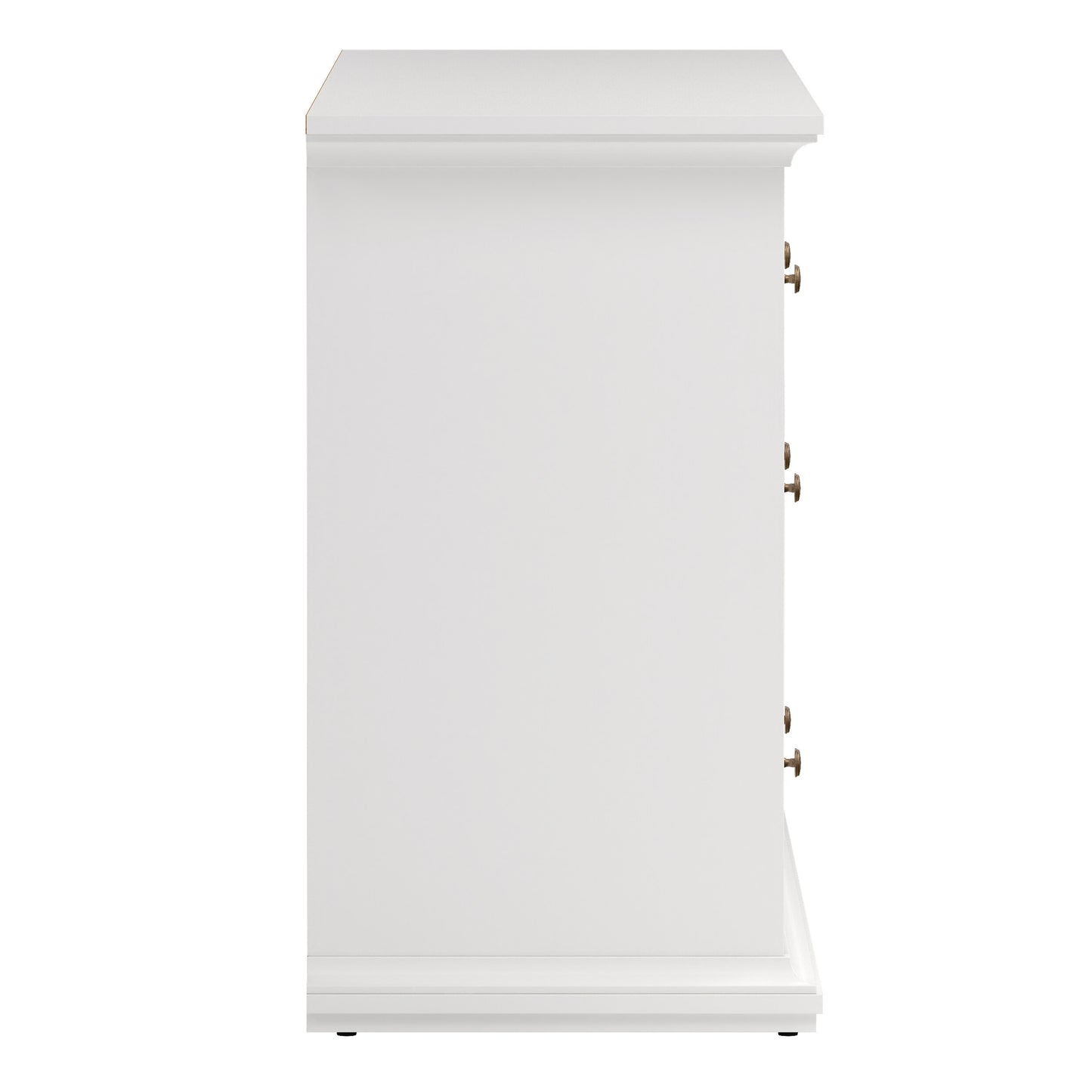 paris chest of 8 drawers in white