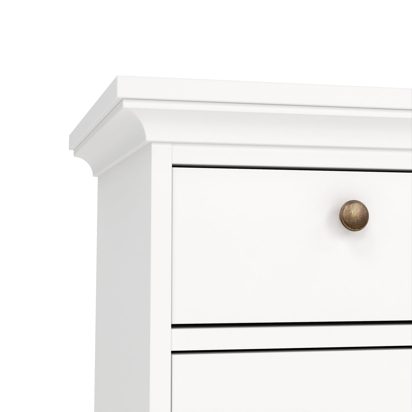paris desk in matt grey