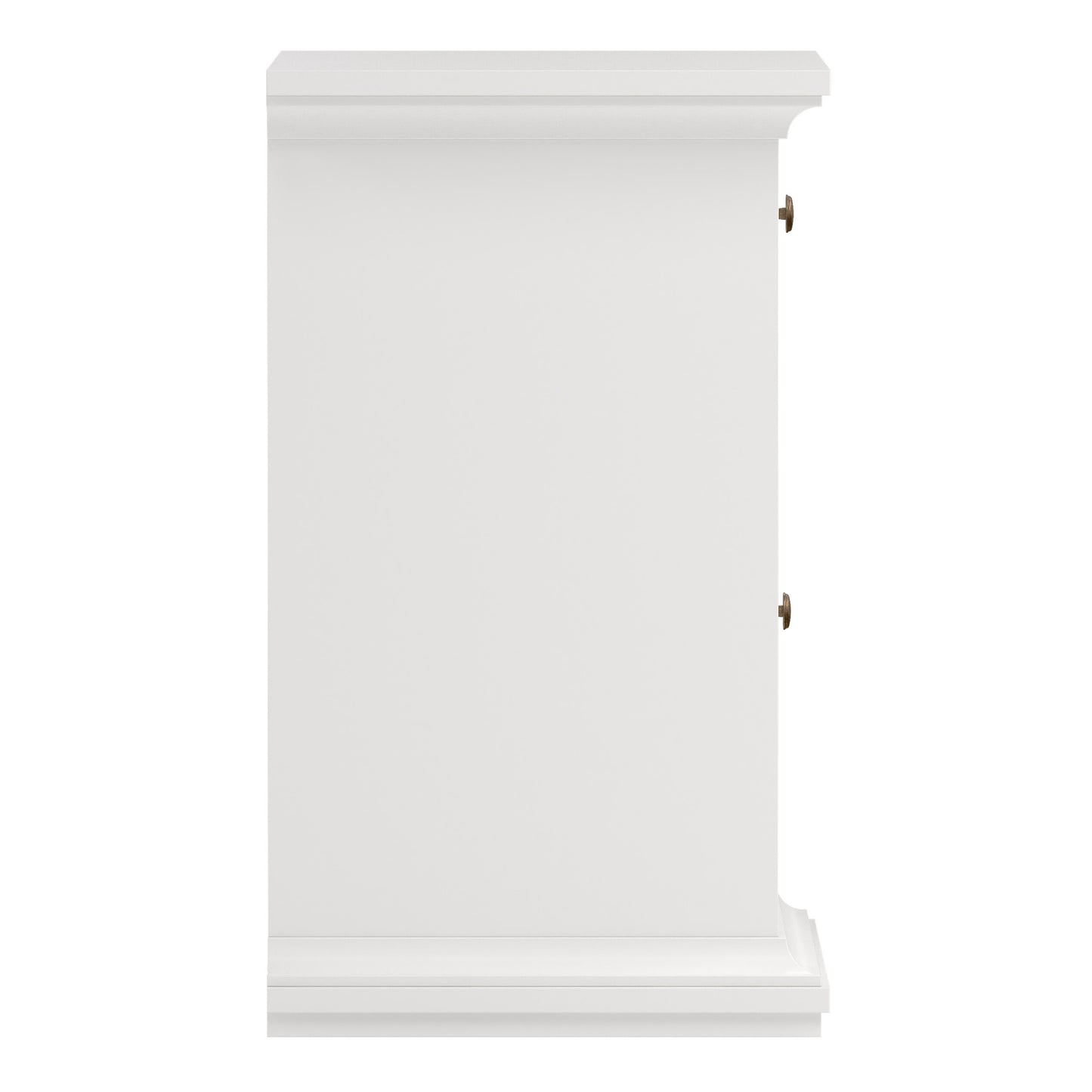 paris nightstand 1 door + 1 drawer in white