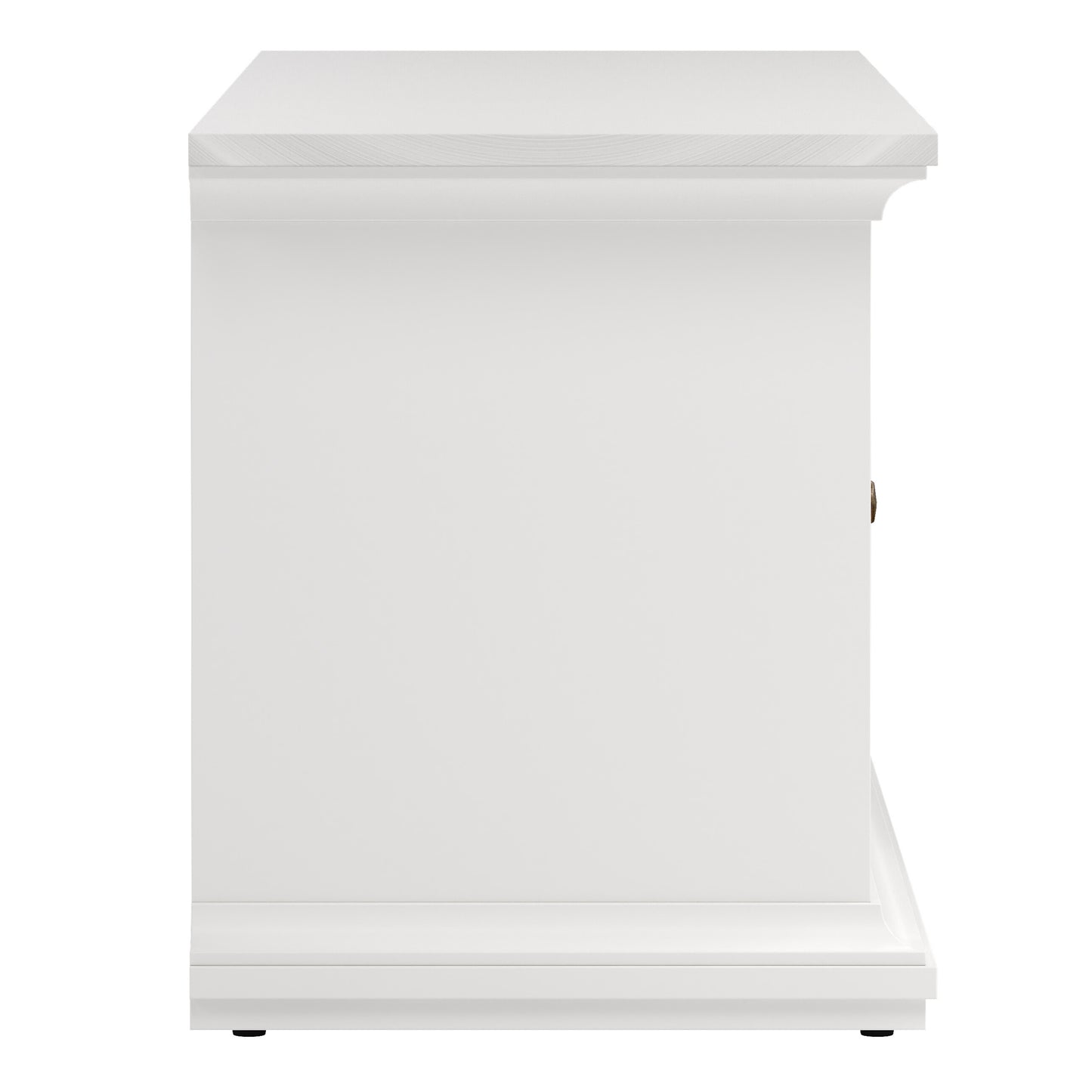 paris tv-unit 2 frame doors in white