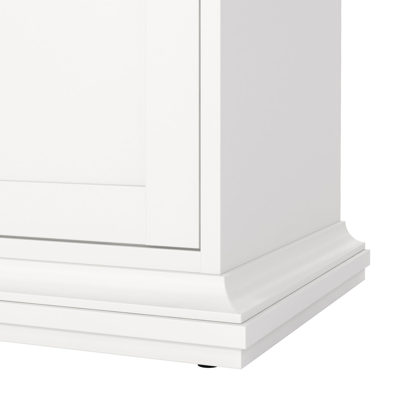 paris tv-unit 2 frame doors in white