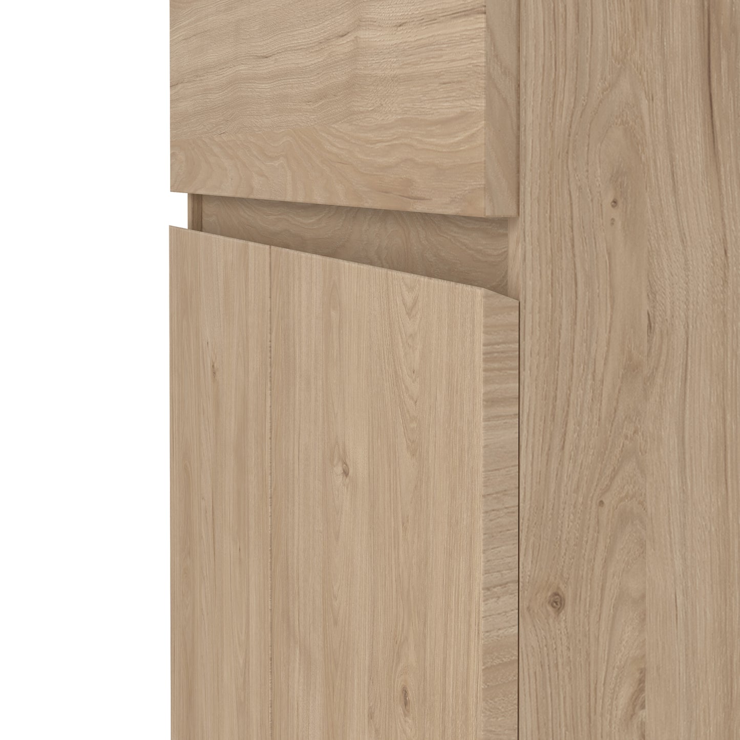 naia sideboard 1 drawer 2 doors in jackson hickory oak