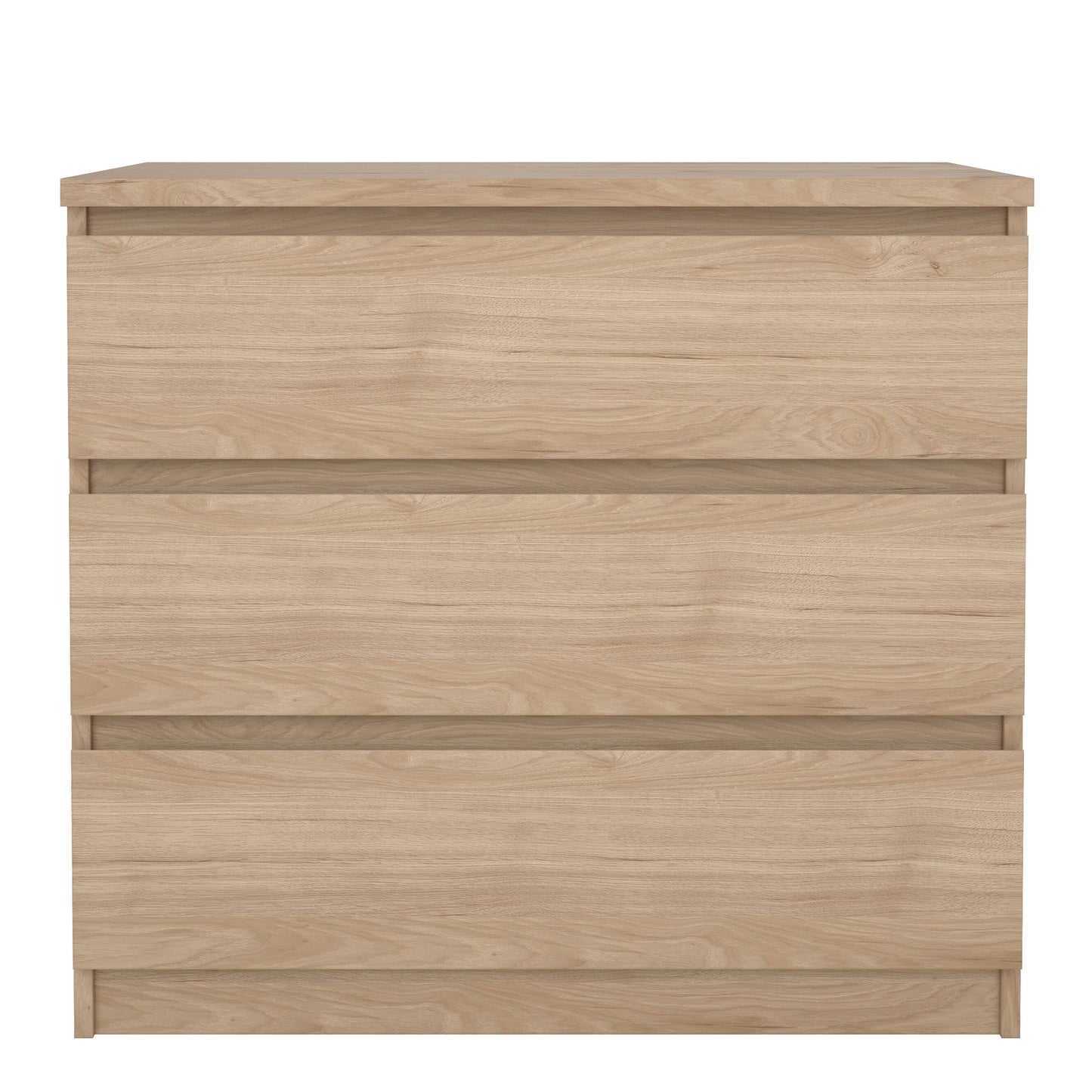 naia chest of 3 drawers in jackson hickory oak