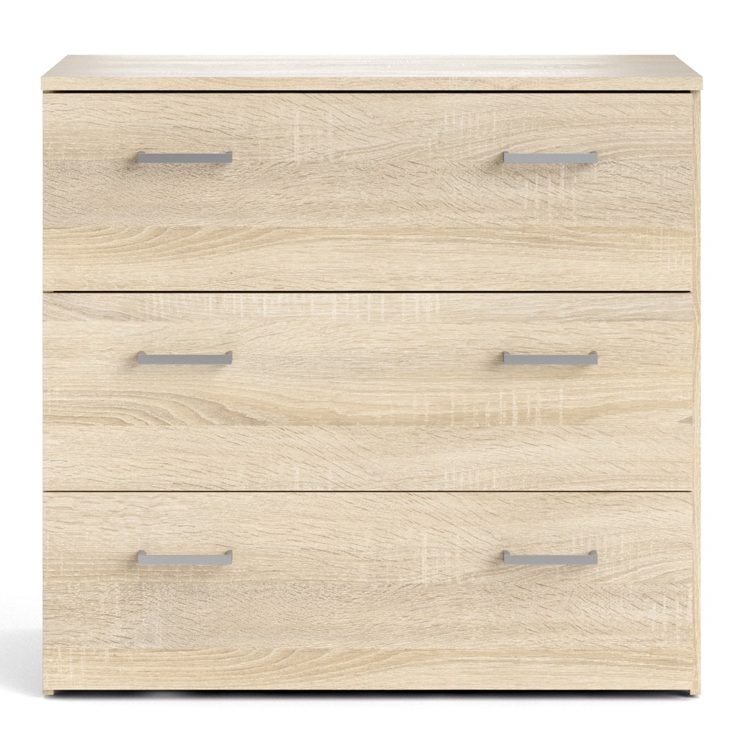 space chest of 3 drawers in oak