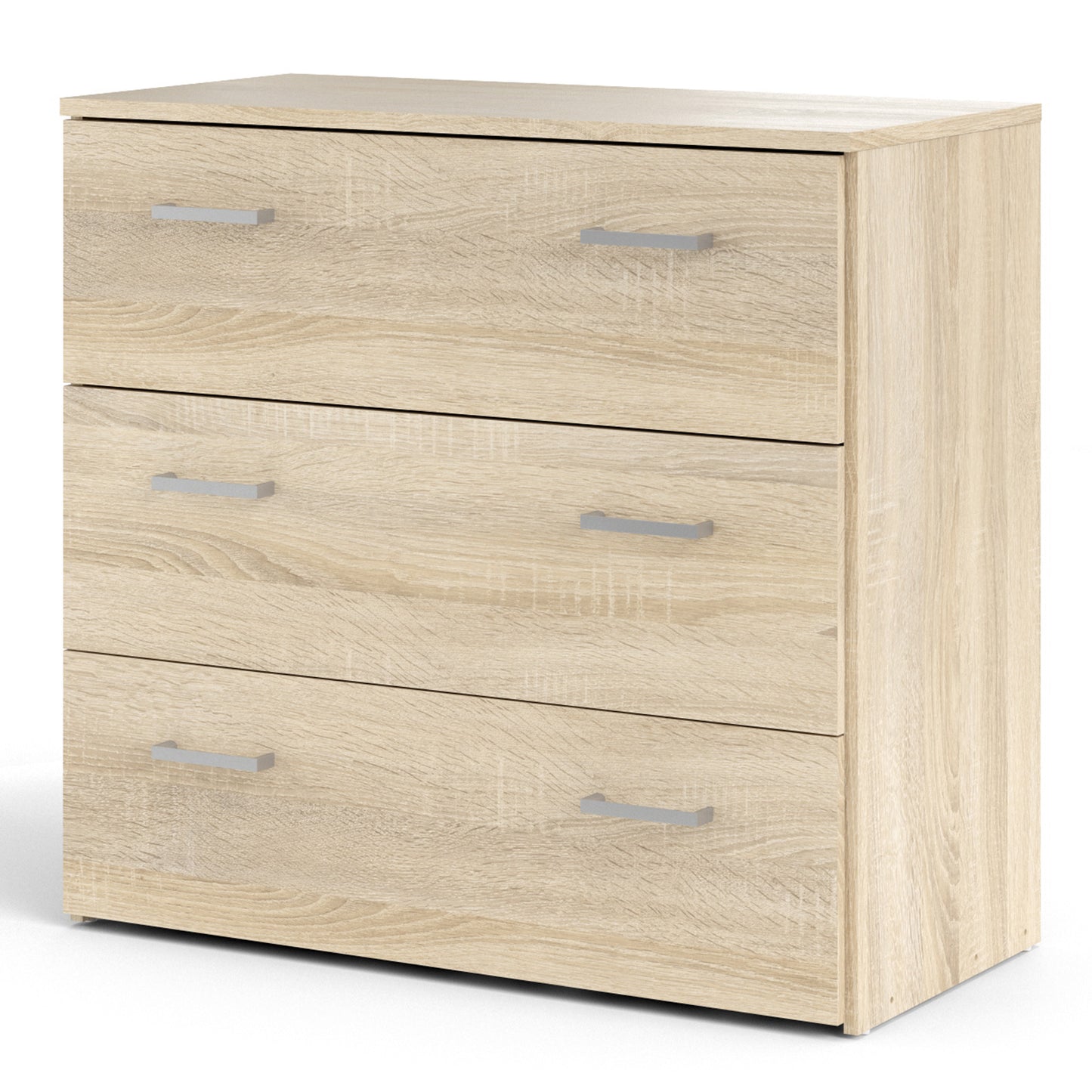 space chest of 3 drawers in oak