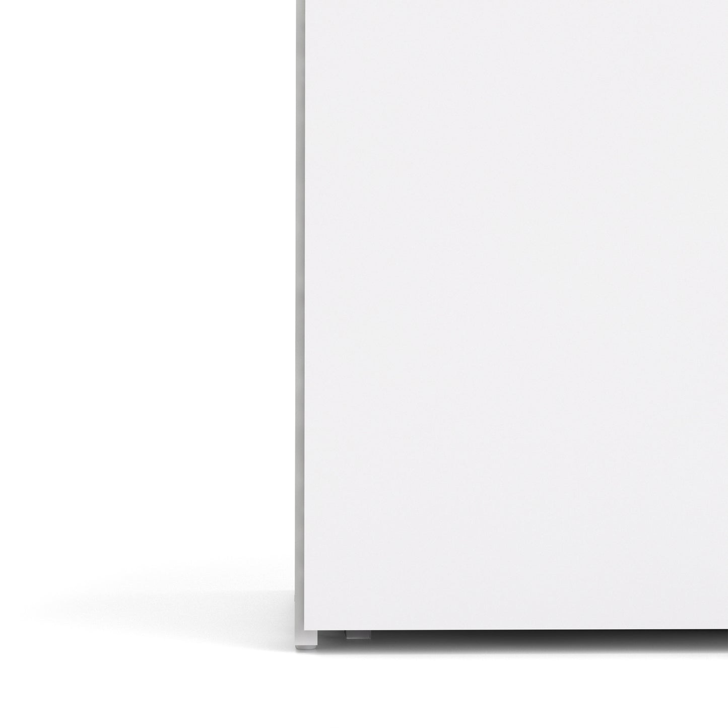 space wardrobe 2 doors 3 drawers in white 2000