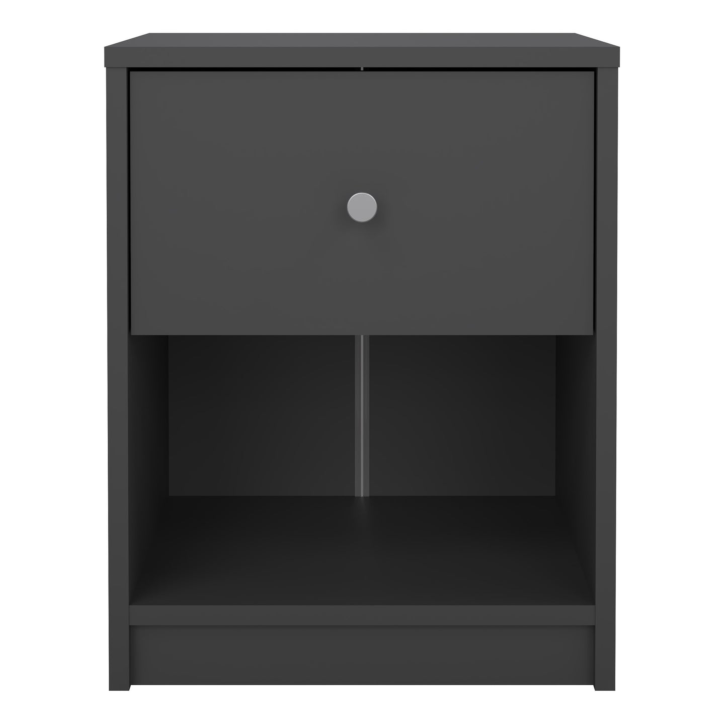 may bedside 1 drawer in grey