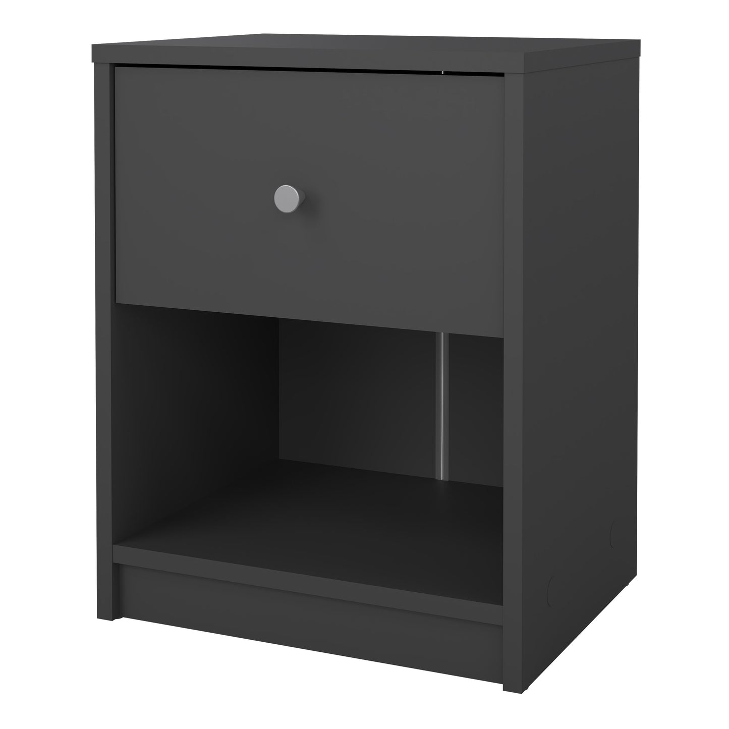 may bedside 1 drawer in grey