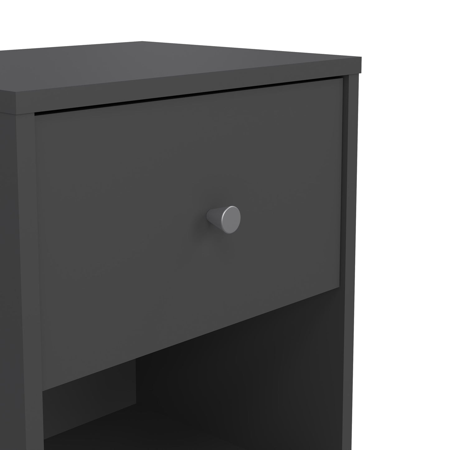 may bedside 1 drawer in grey