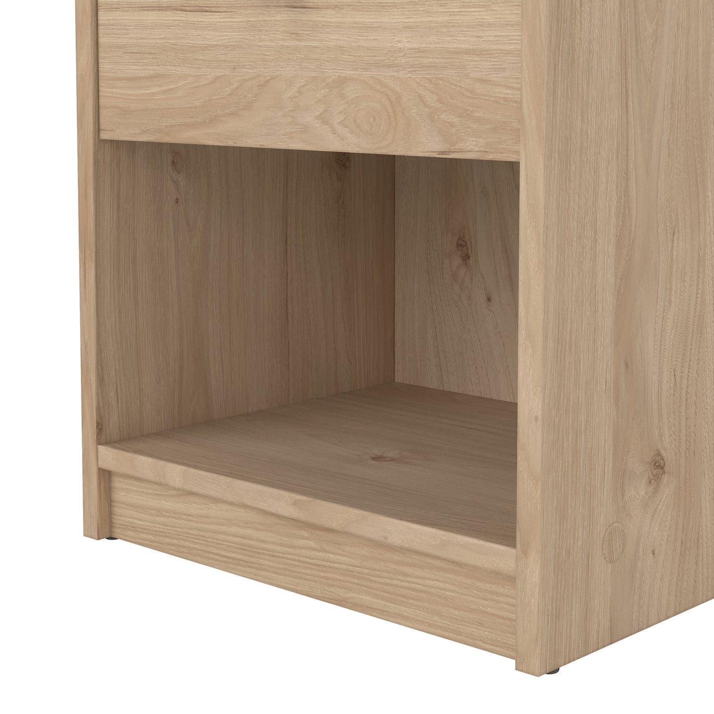 may bedside 1 drawer in jackson hickory oak