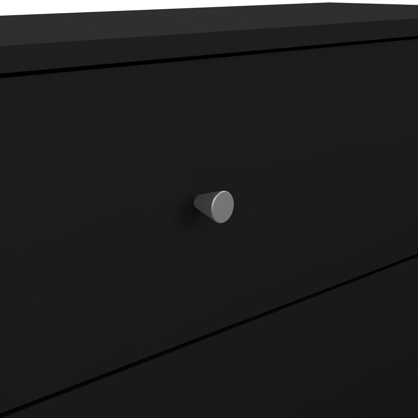 may chest of 3 drawers in black