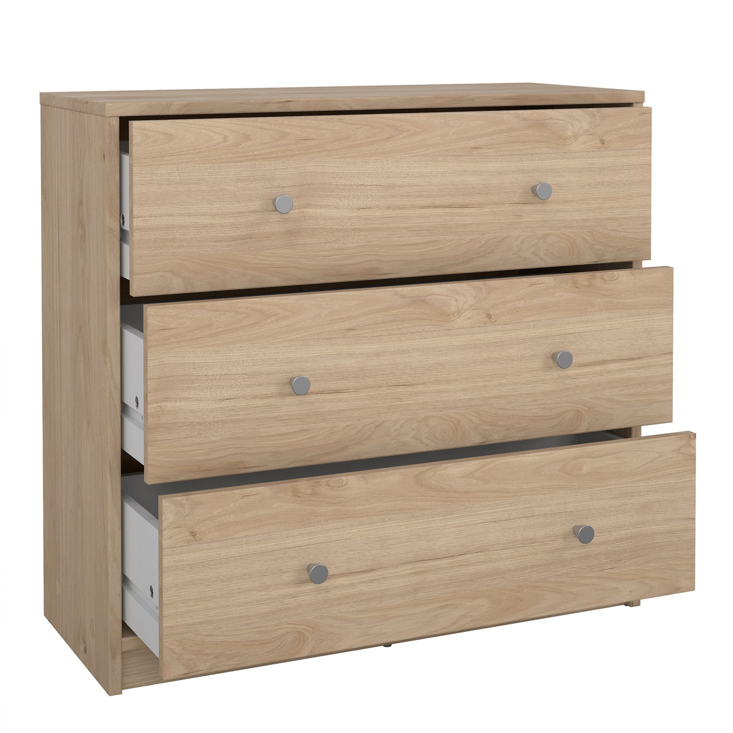 may chest of 3 drawers in jackson hickory oak