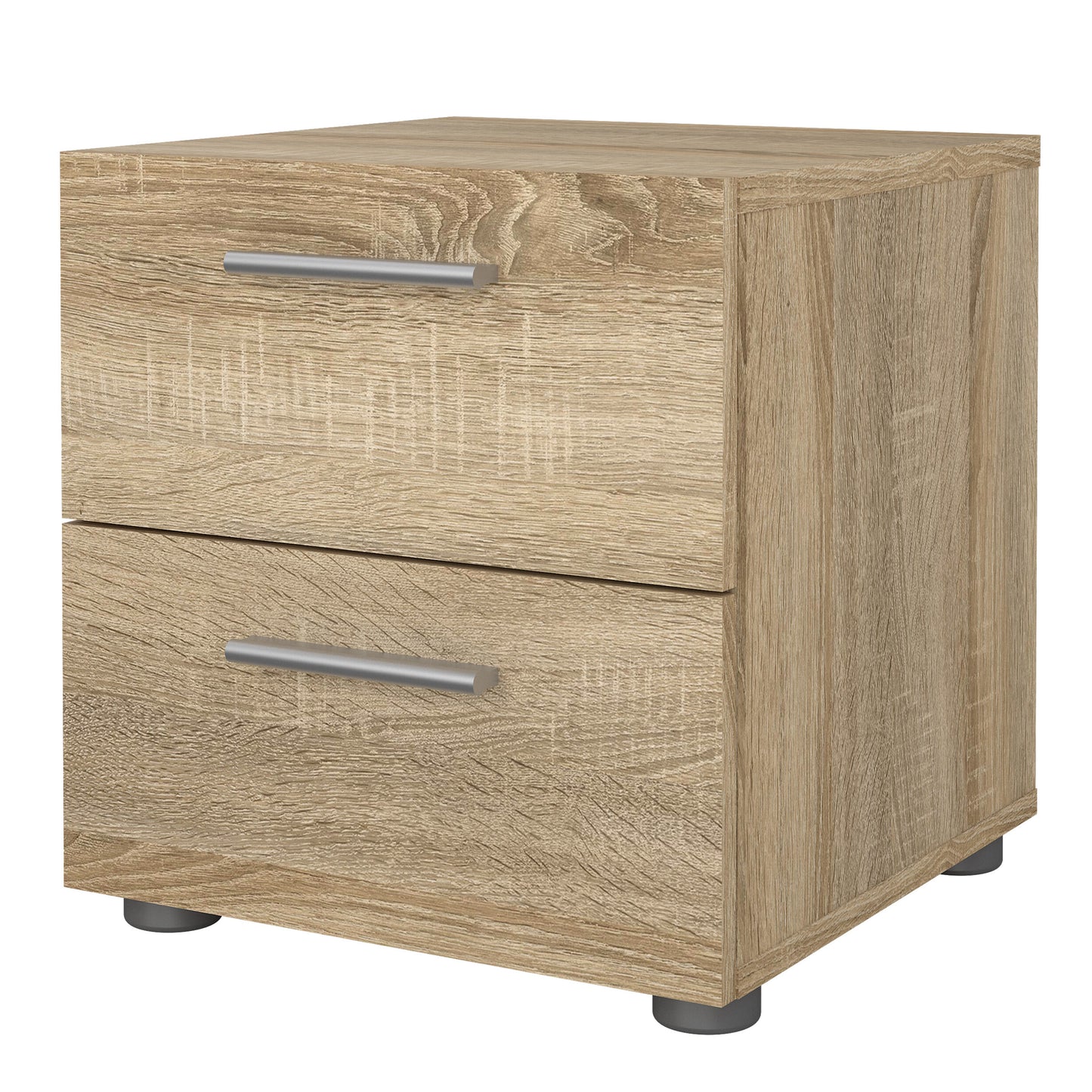 pepe bedside 2 drawers in oak