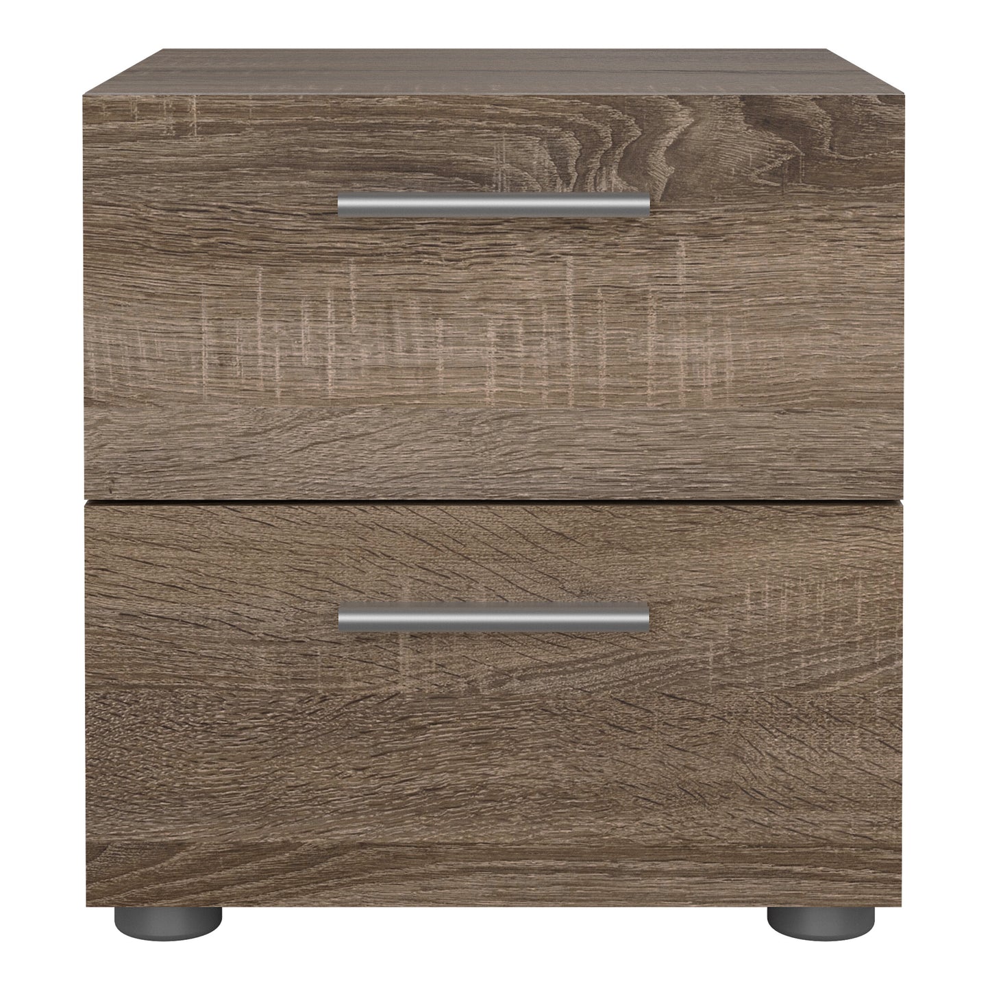 pepe bedside 2 drawers in truffle oak
