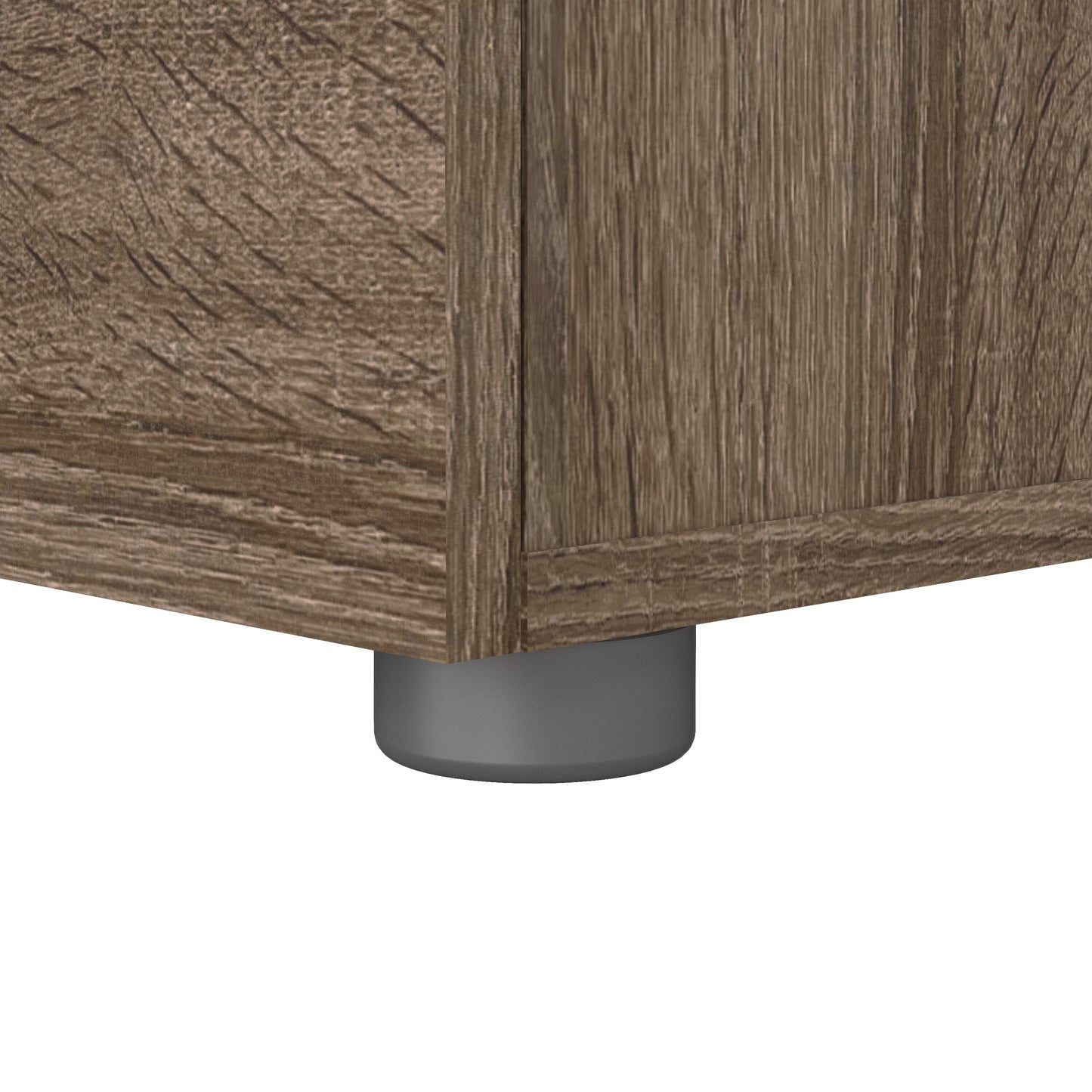 pepe bedside 2 drawers in truffle oak