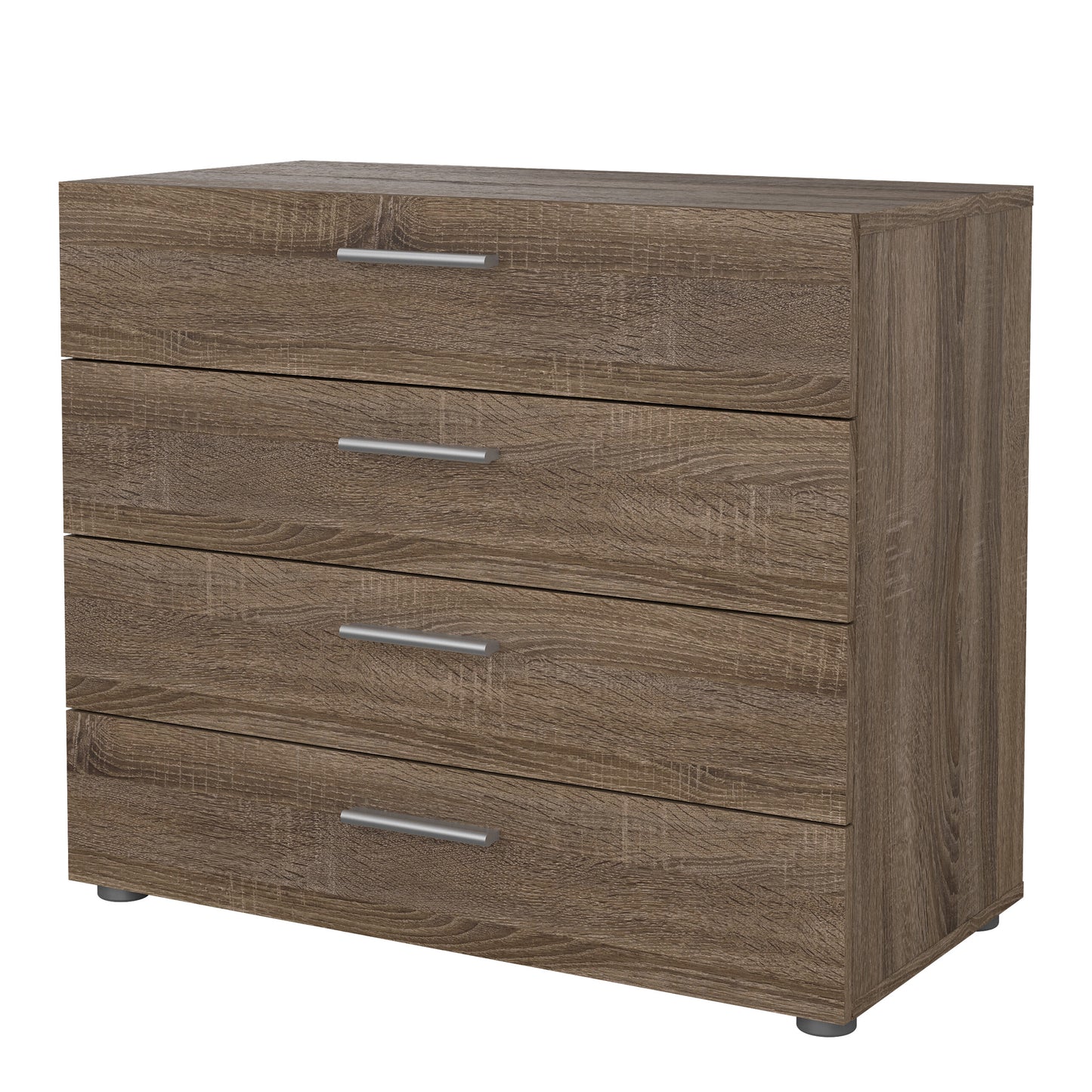 pepe chest of 4 drawers in truffle oak
