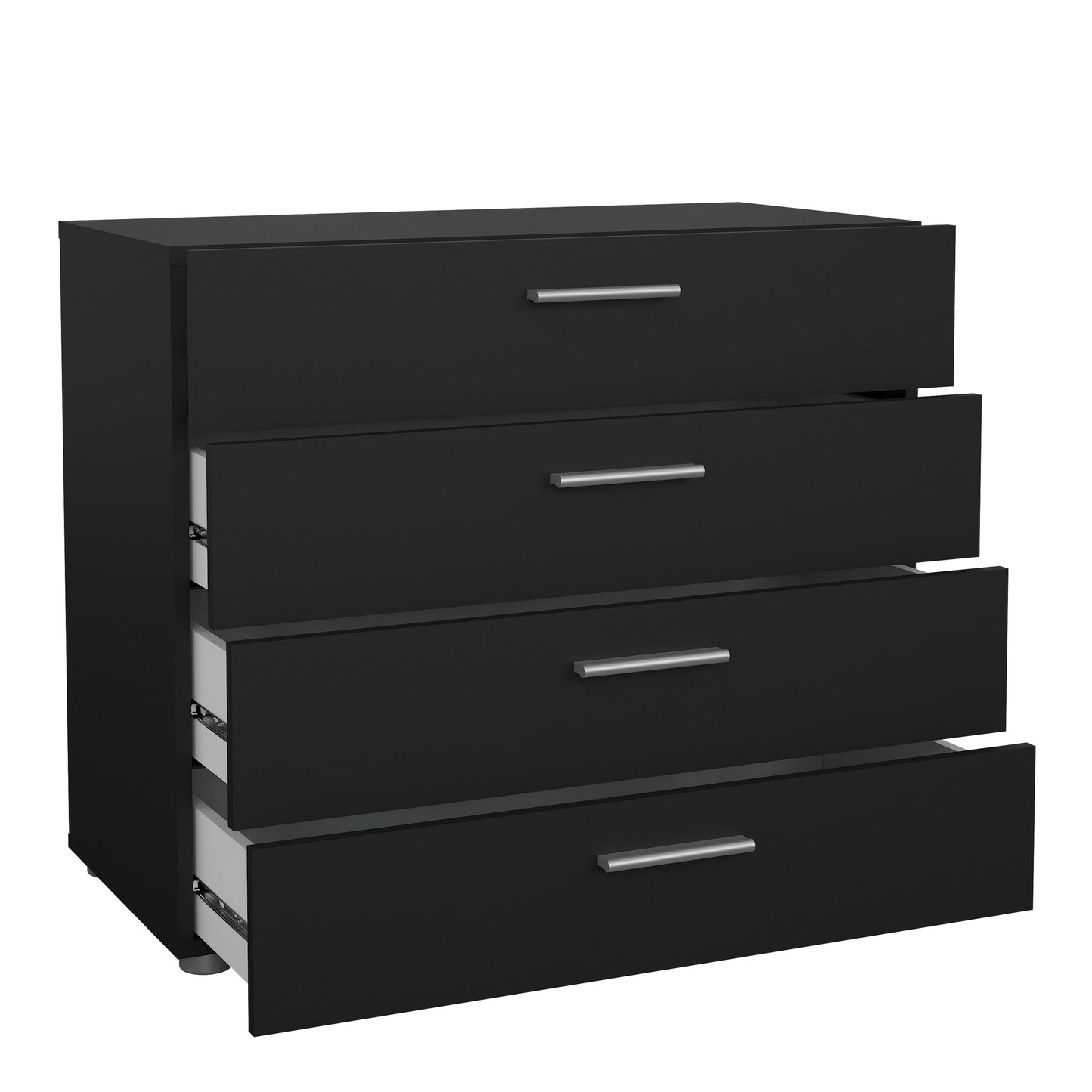 pepe chest of 4 drawers in black