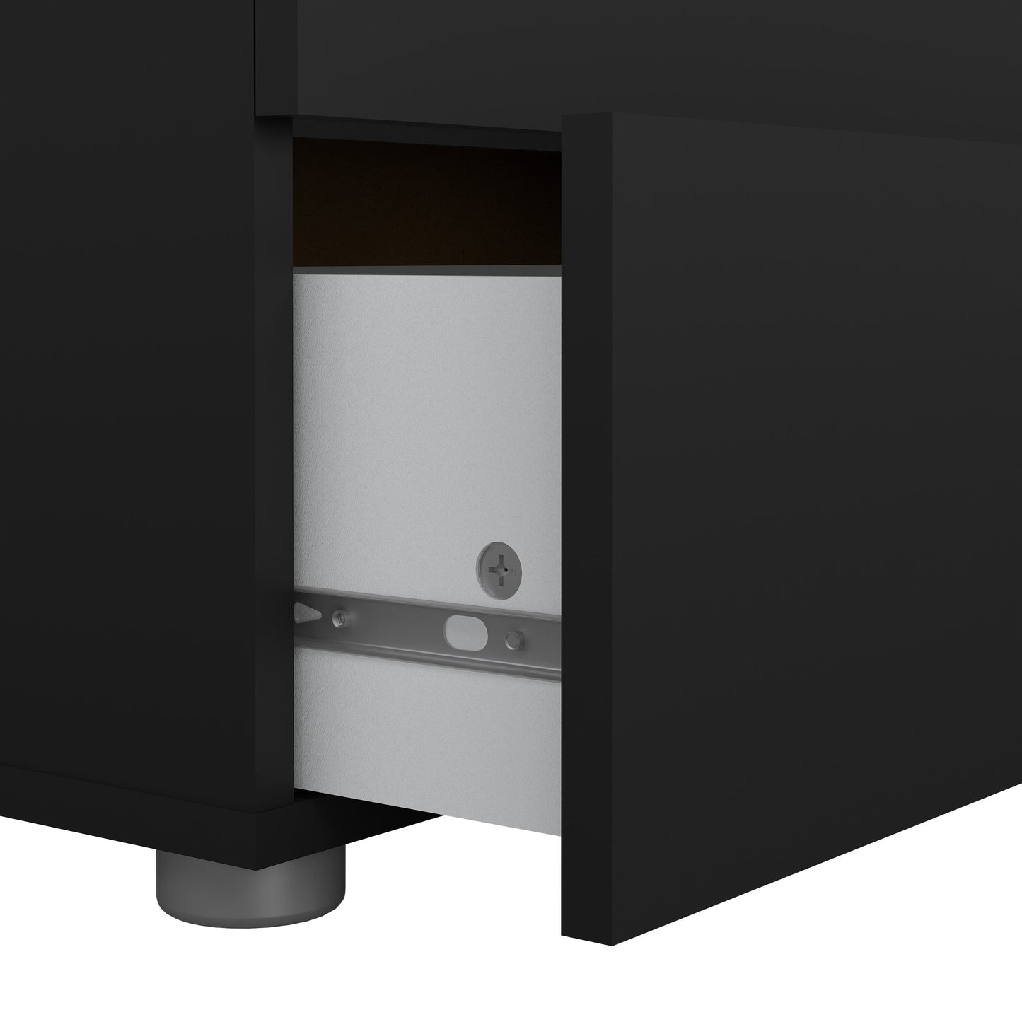 pepe chest of 5 drawers in black