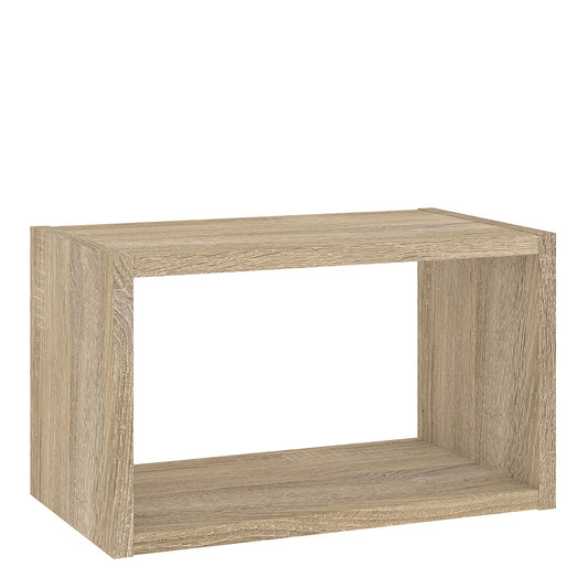 roomers wall shelf unit in oak