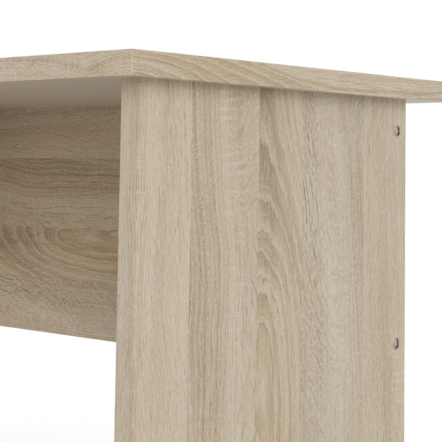 function plus 4 drawer desk in oak
