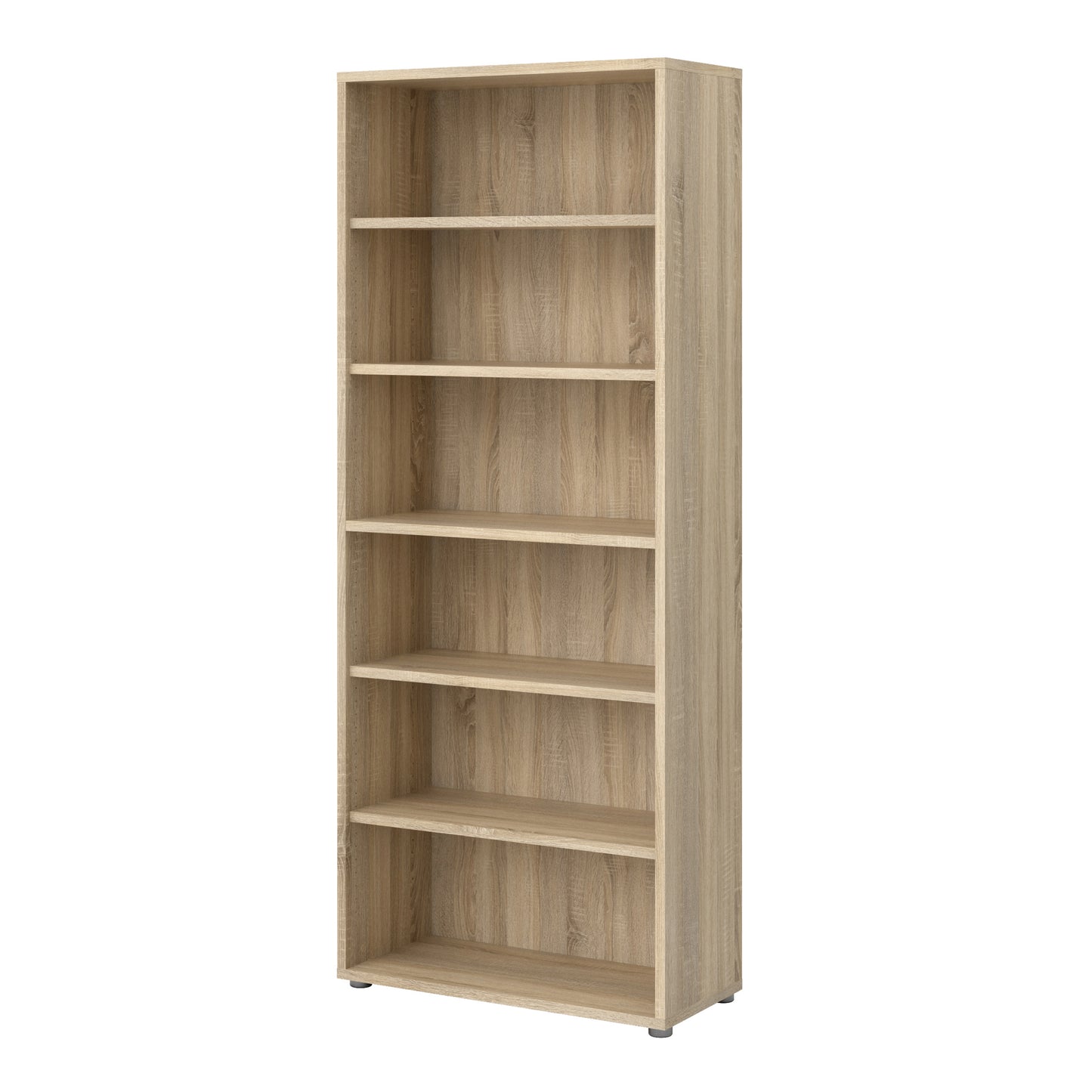 prima bookcase 5 shelves in oak