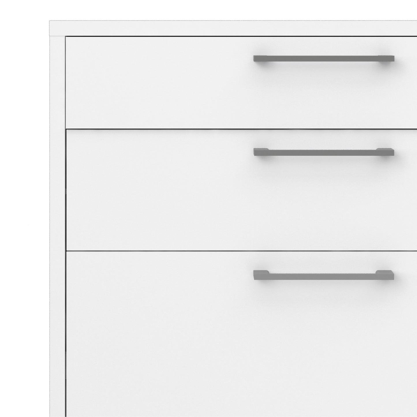 prima office storage with 2 drawers 2 file drawers in white