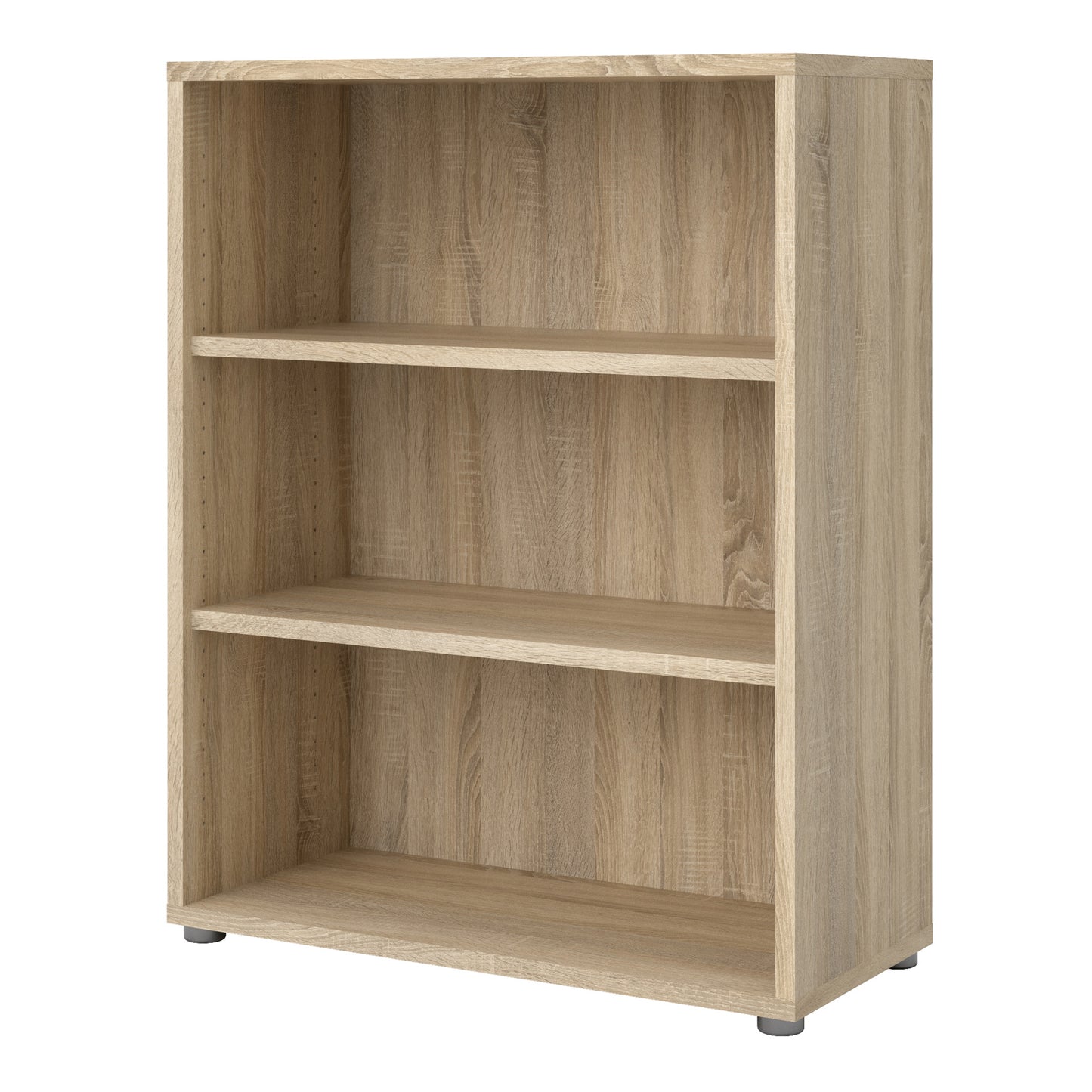prima bookcase 2 shelves in oak
