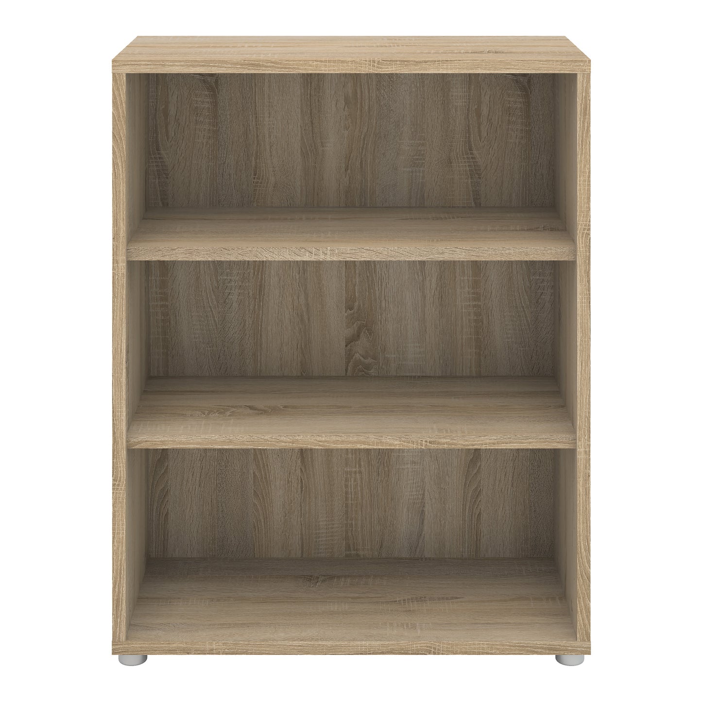 prima bookcase 2 shelves in oak