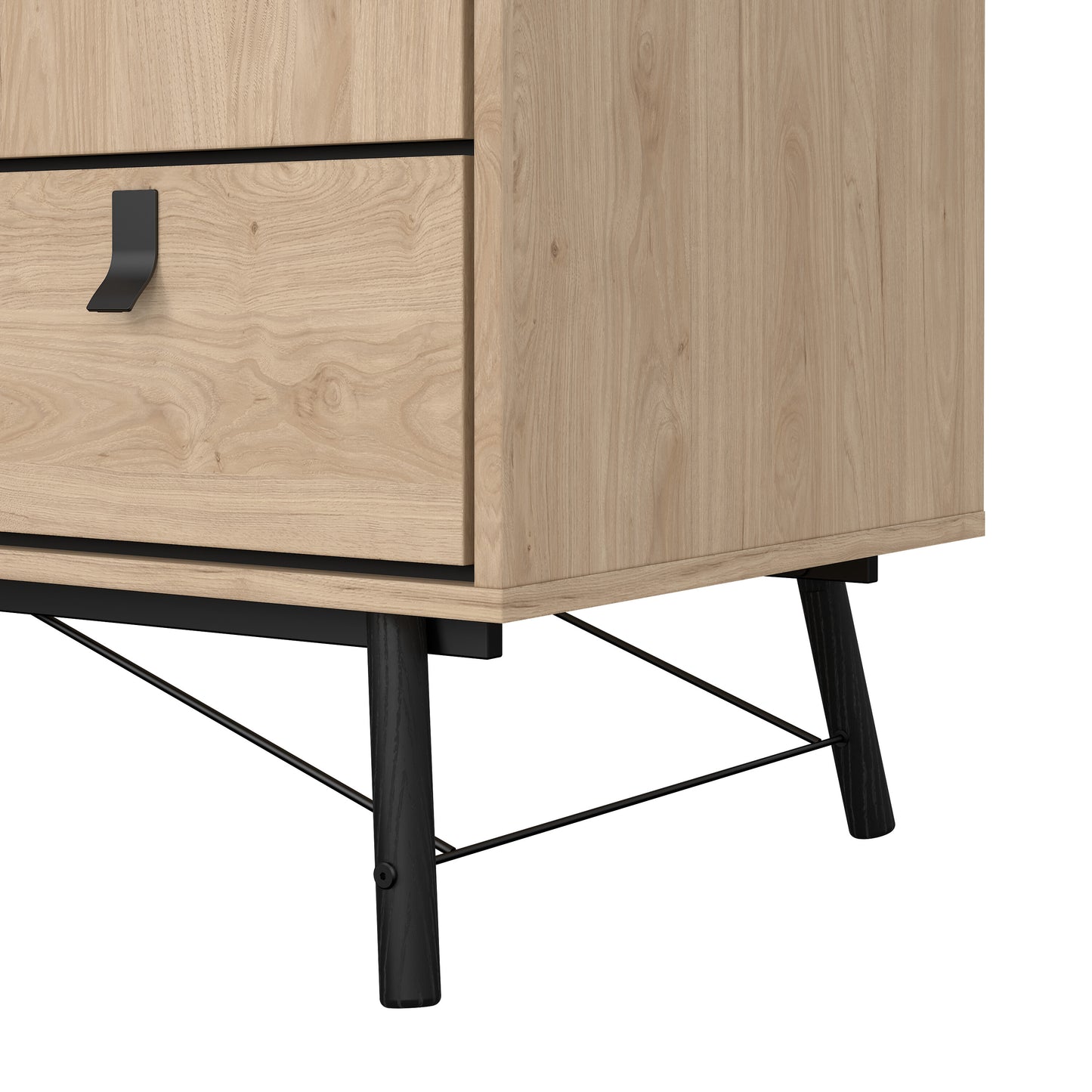ry wardrobe 3 doors 3 drawers in jackson hickory oak