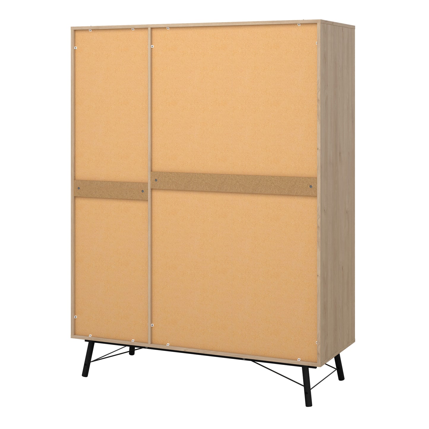 ry wardrobe 3 doors 3 drawers in jackson hickory oak