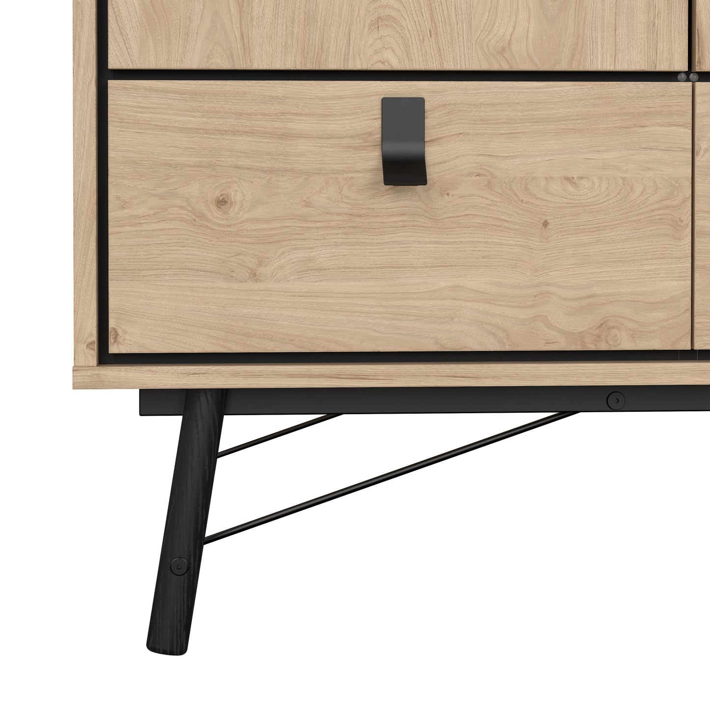 ry wardrobe 3 doors 3 drawers in jackson hickory oak