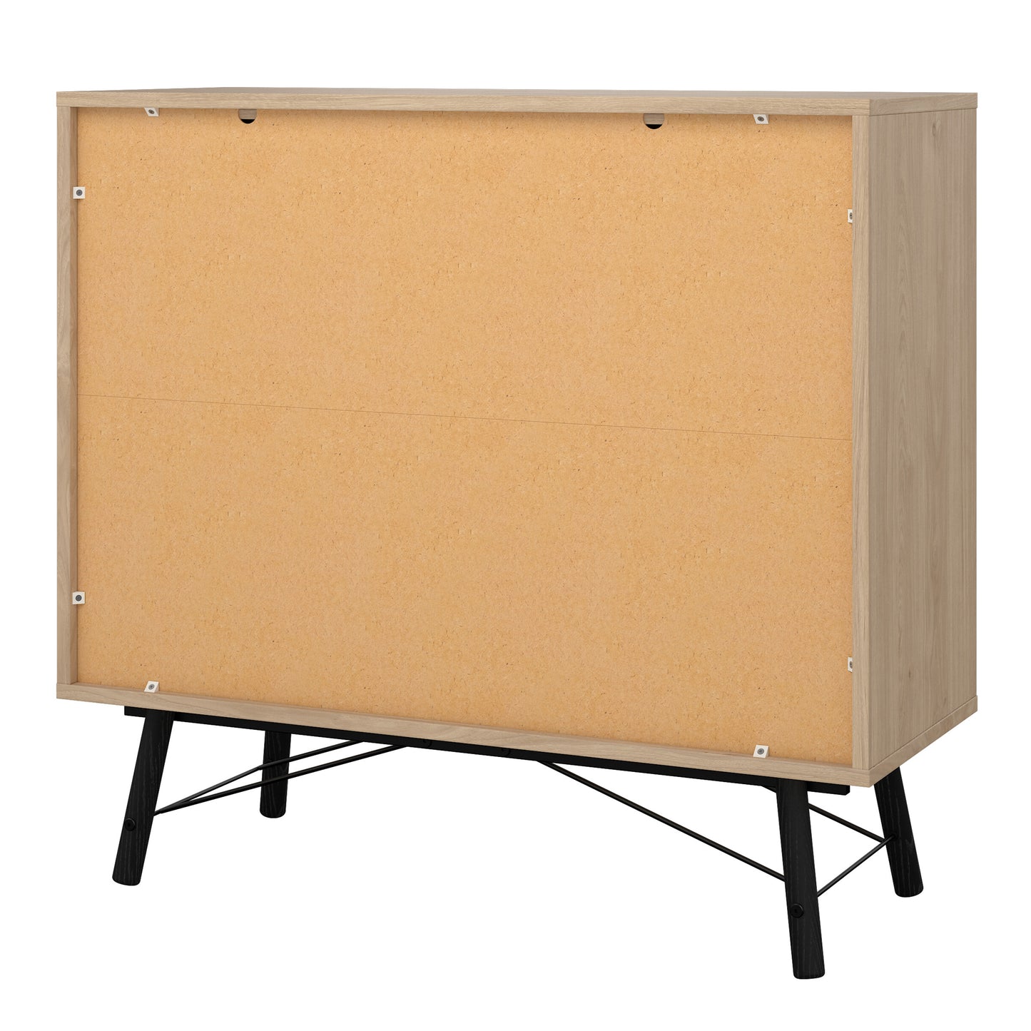 ry small double chest of drawers 6 drawers in jackson hickory oak